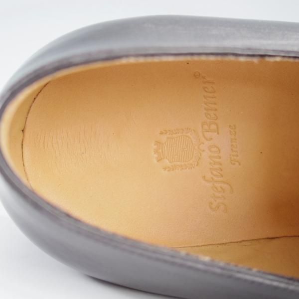 未使用★(伊)ステファノ・ベーメル SIZE 43【定価20万円以上★モンクストラップ/黒】カーフ/メンズ/Stefano Bemer★j138