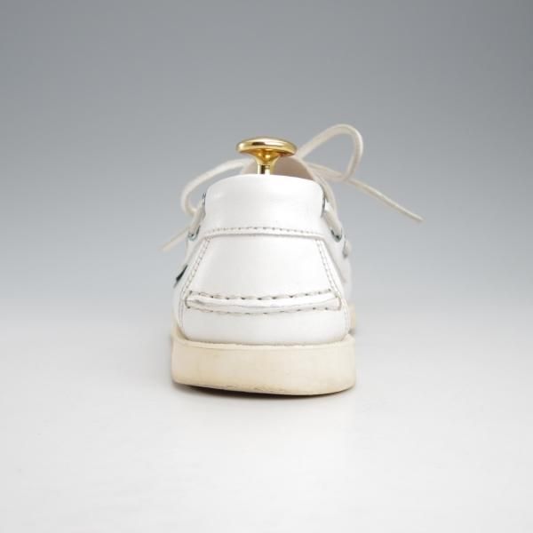 極上★パラブーツ SIZE 6【★BARTH/バース】デッキシューズ/モカシン/ローファー/カーフ/白/メンズ/Paraboot★j140