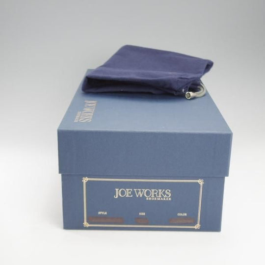 極美品★(台東区)ジョーワークス UK6程度【注文価格￥107,800〜★(仏)アノネイ社のカーフ】イミテーションブローグ/濃茶/JOE WORKS★j143