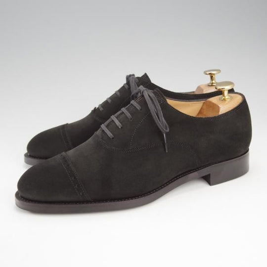 ほぼ試着程度★(台東区)ジョーワークス UK6.5程度【注文価格￥107,800〜★(英)C.F.ステッド社のスーパーバック】黒/JOE WORKS★j145