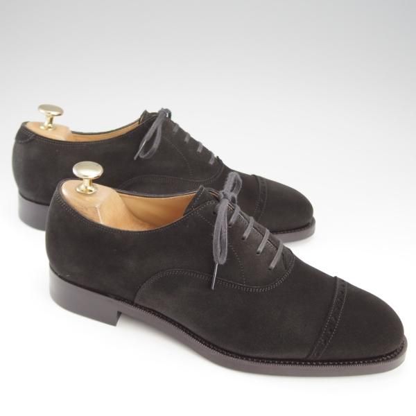 ほぼ試着程度★(台東区)ジョーワークス UK6.5程度【注文価格￥107,800〜★(英)C.F.ステッド社のスーパーバック】黒/JOE WORKS★j145