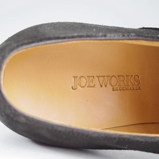 ほぼ試着程度★(台東区)ジョーワークス UK6.5程度【注文価格￥107,800〜★(英)C.F.ステッド社のスーパーバック】黒/JOE WORKS★j145