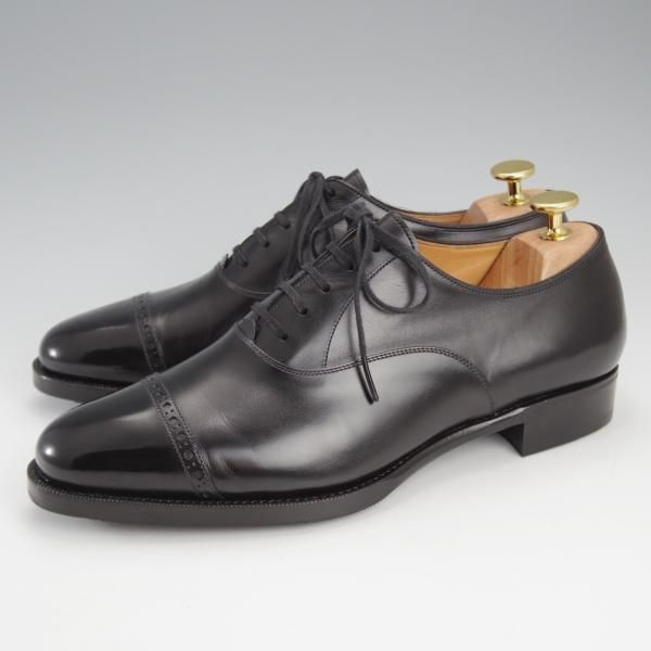 極美品★(台東区)ジョーワークス SIZE 6【注文価格￥107,800〜★貴重なベビーカーフ(イタリア産)を2頭分使用】黒/JOE WORKS★j147