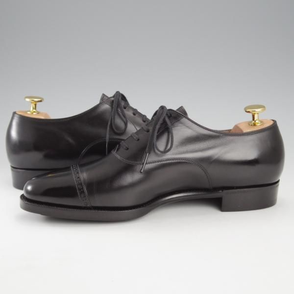 極美品★(台東区)ジョーワークス SIZE 6【注文価格￥107,800〜★貴重なベビーカーフ(イタリア産)を2頭分使用】黒/JOE WORKS★j147