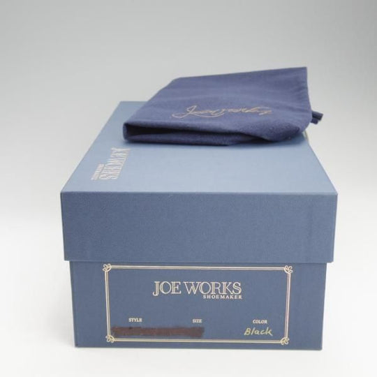 極美品★(台東区)ジョーワークス UK6.5程度【注文価格￥107,800〜★(独)ワインハイマー社のカーフ/黒】アデレード/JOE WORKS★j149