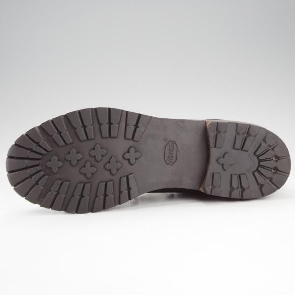 極上★(伊)F.LLIジャコメッティ SIZE 40【定価￥194,400-★カバ革(ヒポポタマス)/マルモラーダ】マウンテンブーツ/黒/Giacometti★j152