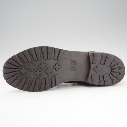 極上★(伊)F.LLIジャコメッティ SIZE 40【定価￥194,400-★カバ革(ヒポポタマス)/マルモラーダ】マウンテンブーツ/黒/Giacometti★j152