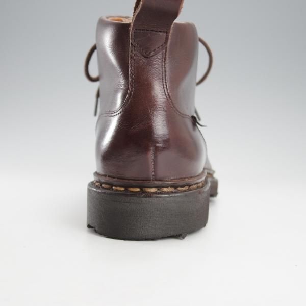 ★パラブーツ SIZE 7【貴重★フォック仕様(アザラシの毛皮)/MUCY】ミューシー/チロリアンブーツ/リスレザー/カフェ/濃茶/Paraboot★j153