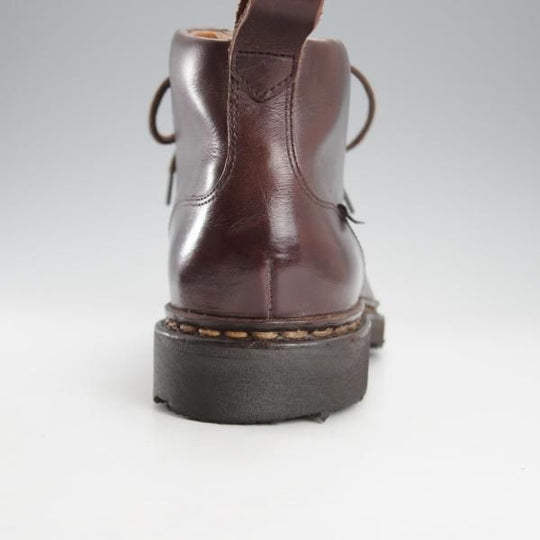 ★パラブーツ SIZE 7【貴重★フォック仕様(アザラシの毛皮)/MUCY】ミューシー/チロリアンブーツ/リスレザー/カフェ/濃茶/Paraboot★j153