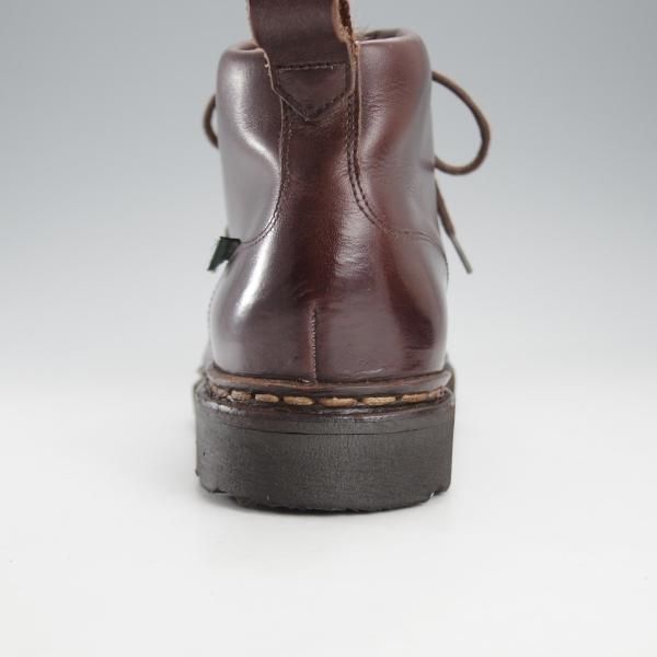 ★パラブーツ SIZE 7【貴重★フォック仕様(アザラシの毛皮)/MUCY】ミューシー/チロリアンブーツ/リスレザー/カフェ/濃茶/Paraboot★j153