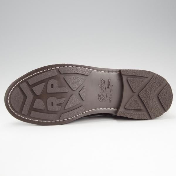 ほぼ試着程度★パラブーツ SIZE 5.5【定価￥79,200-★シャンボード/CHAMBORD】TEXソール/リスレザー/カフェ/CAFE/Uチップ/Paraboot★j155