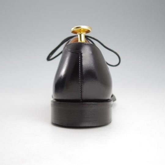 極美品★(英)チーニー(レディース) 4.5D【定価￥69,300-★プレーントゥ/LORA】ローラ/251ラスト/カーフ/黒/CHEANEY★j156