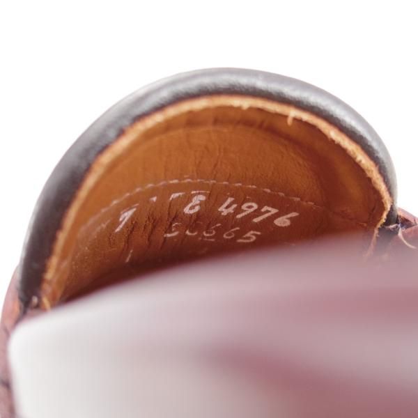 ★(米)アレンエドモンズ 7E【定価15万円以上★コードバン仕様/Patriot】コインローファー/赤茶/メンズ/ALLEN EDMONDS★j159
