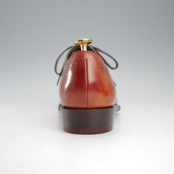 Perfetto ペルフェット　革靴　ホールカット　7 1/2 25.5 Perfetto ペルフェット 内羽根 ホールカット シューズ 7 1/2 革靴