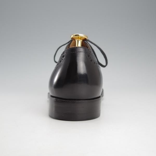 極美品★(台東区)ジョーワークス UK6.5程度【注文価格￥107,800〜★貴重なベビーカーフ(イタリア産)を2頭分使用】黒/JOE WORKS★j163