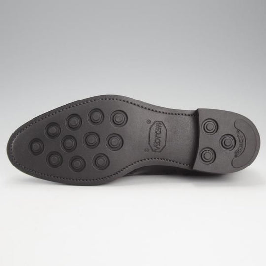 極美品★(台東区)ジョーワークス UK6.5程度【注文価格￥107,800〜★貴重なベビーカーフ(イタリア産)を2頭分使用】黒/JOE WORKS★j163