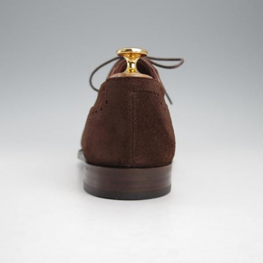 極上★クロケット&ジョーンズ 6.5D【モデル定価￥119,900-★ハンドグレードライン/ALBANY/337】スエード/濃茶/Crockett&Jones★j167