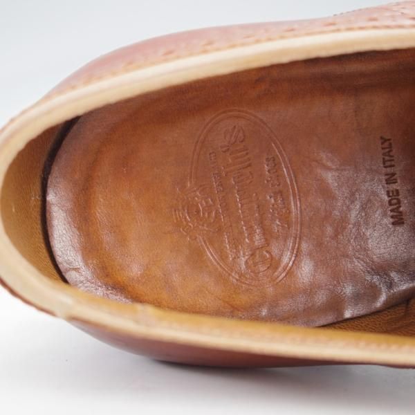 美品★チャーチ SIZE 6【現行定価￥203,500-★SHANGHAI/シャンガイ/キルトモンク】グレイスカーフ×ヌバック/茶×薄茶/Church's★j171