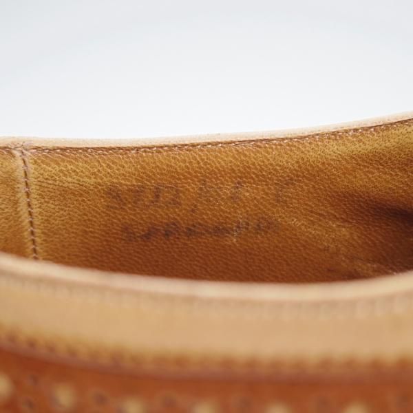 美品★チャーチ SIZE 6【現行定価￥203,500-★SHANGHAI/シャンガイ/キルトモンク】グレイスカーフ×ヌバック/茶×薄茶/Church's★j171