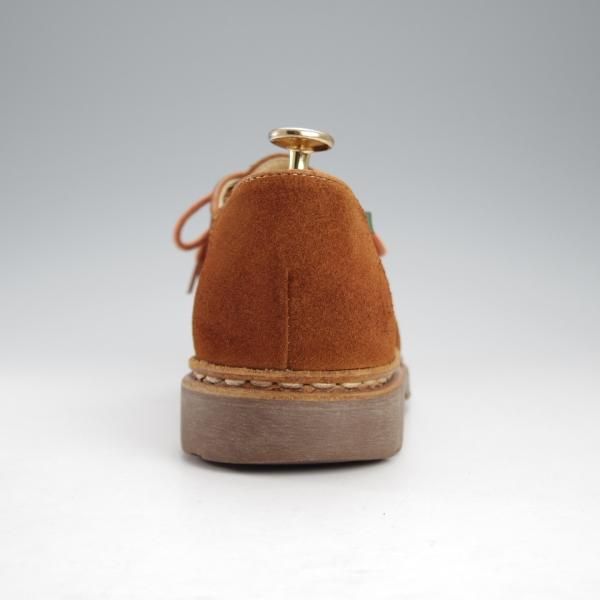 ★パラブーツ SIZE 40【現行定価￥79,200-★ミカエル/MICHAEL】チロリアンシューズ/スエード/茶/メンズ/Paraboot★j172