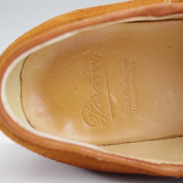 ★パラブーツ SIZE 40【現行定価￥79,200-★ミカエル/MICHAEL】チロリアンシューズ/スエード/茶/メンズ/Paraboot★j172