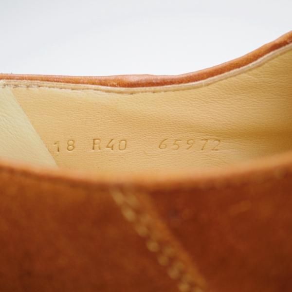 ★パラブーツ SIZE 40【現行定価￥79,200-★ミカエル/MICHAEL】チロリアンシューズ/スエード/茶/メンズ/Paraboot★j172