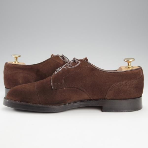 極上★オールデン 7D【★ストレートチップ/SHIPS別注】2235/スエード/濃茶/メンズ/ALDEN★j177