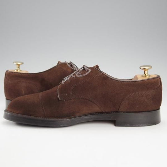 極上★オールデン 7D【★ストレートチップ/SHIPS別注】2235/スエード/濃茶/メンズ/ALDEN★j177