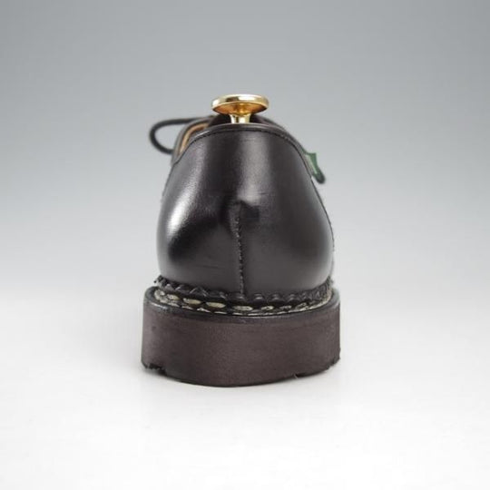 極美品★パラブーツ SIZE 39【定価￥79,200-★ミカエル/MICHAEL】チロリアンシューズ/リスレザー/NOIR/黒/Paraboot★j179