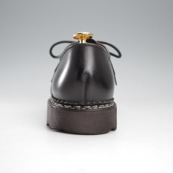 極美品★パラブーツ SIZE 39【定価￥79,200-★ミカエル/MICHAEL】チロリアンシューズ/リスレザー/NOIR/黒/Paraboot★j179