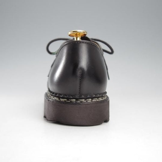 極美品★パラブーツ SIZE 39【定価￥79,200-★ミカエル/MICHAEL】チロリアンシューズ/リスレザー/NOIR/黒/Paraboot★j179