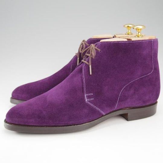 ★クロケット&ジョーンズ UK6.5程度【現行定価￥74,800-★トレーディングポスト別注/200ラスト】チャッカブーツ/Crockett&Jones★j180