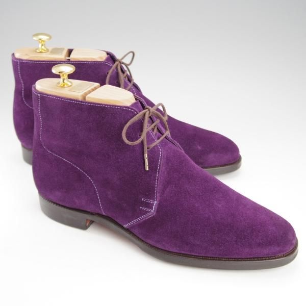 ★クロケット&ジョーンズ UK6.5程度【現行定価￥74,800-★トレーディングポスト別注/200ラスト】チャッカブーツ/Crockett&Jones★j180