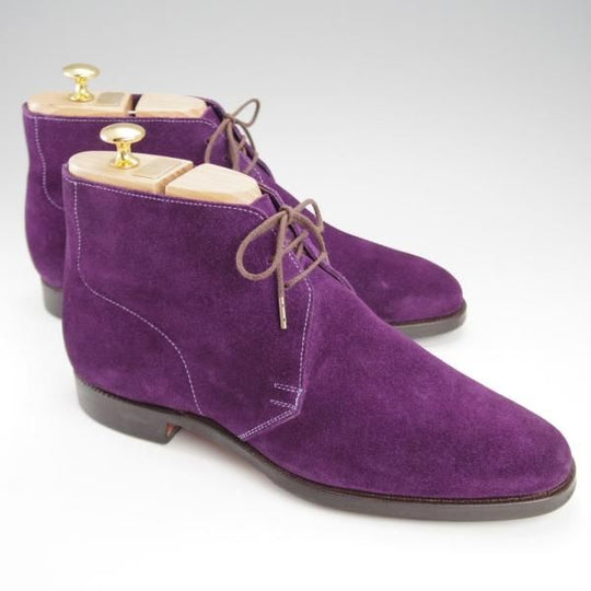 ★クロケット&ジョーンズ UK6.5程度【現行定価￥74,800-★トレーディングポスト別注/200ラスト】チャッカブーツ/Crockett&Jones★j180