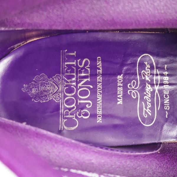 ★クロケット&ジョーンズ UK6.5程度【現行定価￥74,800-★トレーディングポスト別注/200ラスト】チャッカブーツ/Crockett&Jones★j180
