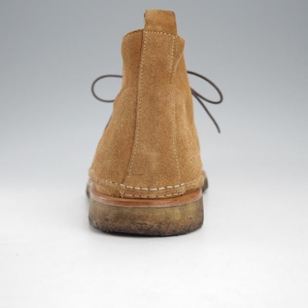 極上★(伊製)HERMES/エルメス SIZE 39.5【★チャッカブーツ/薄茶】スエード/メンズ★j181