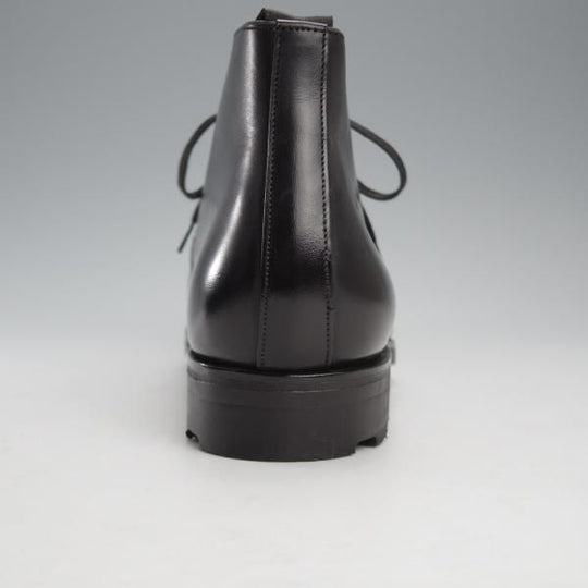 ★(スペイン製)カルミナ SIZE 7【定価￥80,300-★リッジウェイソール/トレーディングポスト別注】10027/チャッカブーツ/黒/CARMINA★j183