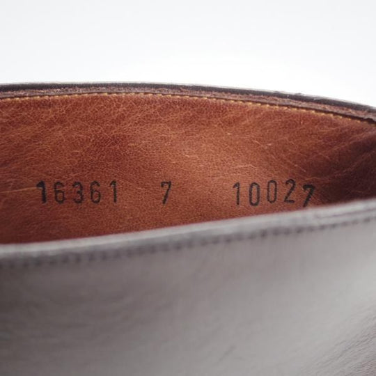 ★(スペイン製)カルミナ SIZE 7【定価￥80,300-★リッジウェイソール/トレーディングポスト別注】10027/チャッカブーツ/黒/CARMINA★j183