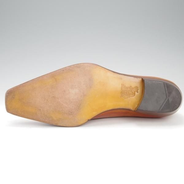 ★(伊)リカルド・ベステッティ SIZE 40【定価20万円程度★サイドモンク/トレーディングポスト別注】茶/RICCARDO BESTETTI★j186