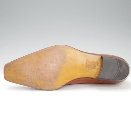 ★(伊)リカルド・ベステッティ SIZE 40【定価20万円程度★サイドモンク/トレーディングポスト別注】茶/RICCARDO BESTETTI★j186