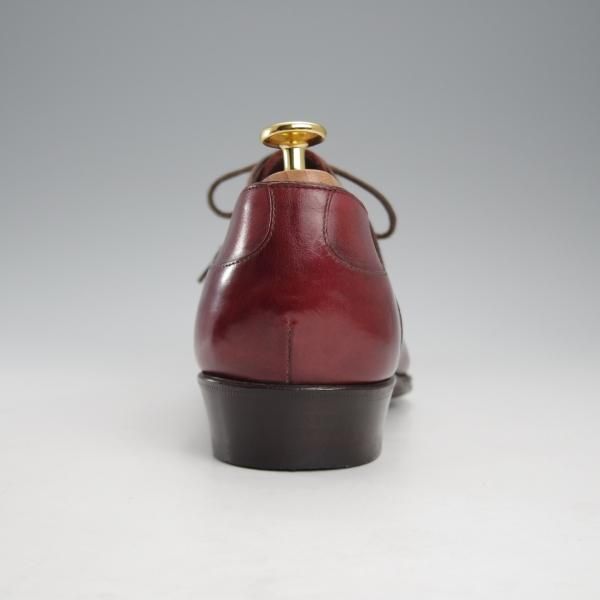 極上★カルロス・サントス SIZE 6【★トレーディングポスト取扱/オックスフォード】カーフ/赤茶/メンズ/Carlos Santos★j188