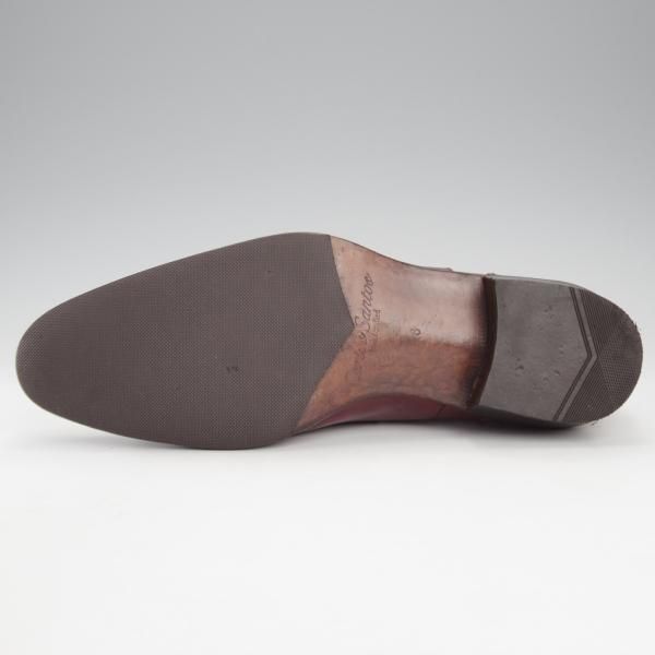 極上★カルロス・サントス SIZE 6【★トレーディングポスト取扱/オックスフォード】カーフ/赤茶/メンズ/Carlos Santos★j188