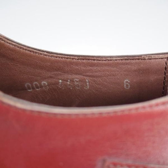 極上★カルロス・サントス SIZE 6【★トレーディングポスト取扱/オックスフォード】カーフ/赤茶/メンズ/Carlos Santos★j188