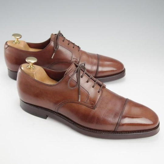 ★クロケット&ジョーンズ 6.5D【ハンドグレードライン★外羽根版オードリー/337ラスト】BOSWELL/ストレートチップ/Crockett&Jones★j190