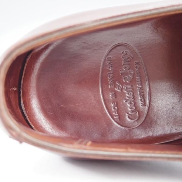 ★クロケット&ジョーンズ 6.5D【ハンドグレードライン★外羽根版オードリー/337ラスト】BOSWELL/ストレートチップ/Crockett&Jones★j190