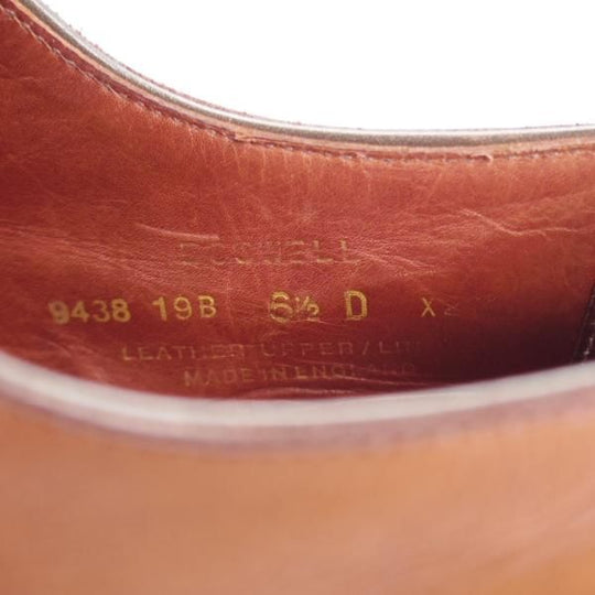 ★クロケット&ジョーンズ 6.5D【ハンドグレードライン★外羽根版オードリー/337ラスト】BOSWELL/ストレートチップ/Crockett&Jones★j190