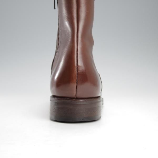 ★(スペイン製)カルミナ SIZE 7【トレーディングポスト別注★サイドゴアブーツ/濃茶】カーフ/メンズ/Trading Post/CARMINA★j191