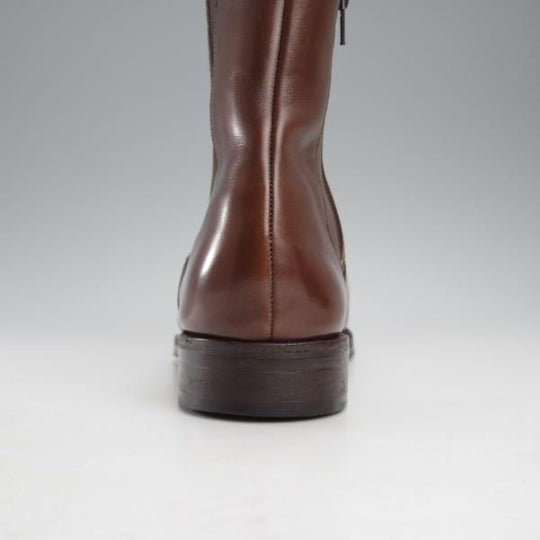 ★(スペイン製)カルミナ SIZE 7【トレーディングポスト別注★サイドゴアブーツ/濃茶】カーフ/メンズ/Trading Post/CARMINA★j191