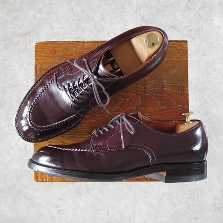 極美品★オールデン 7.5D【現行定価17万円程度★コードバン仕様/モディファイドラスト】N6442/Uチップ/赤茶/#8/メンズ/Alden★j192