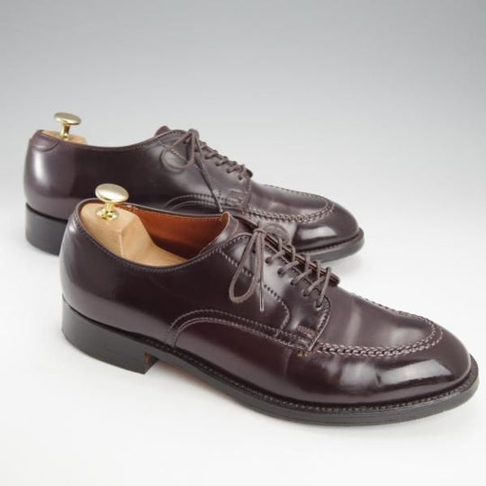 極美品★オールデン 7.5D【現行定価17万円程度★コードバン仕様/モディファイドラスト】N6442/Uチップ/赤茶/#8/メンズ/Alden★j192